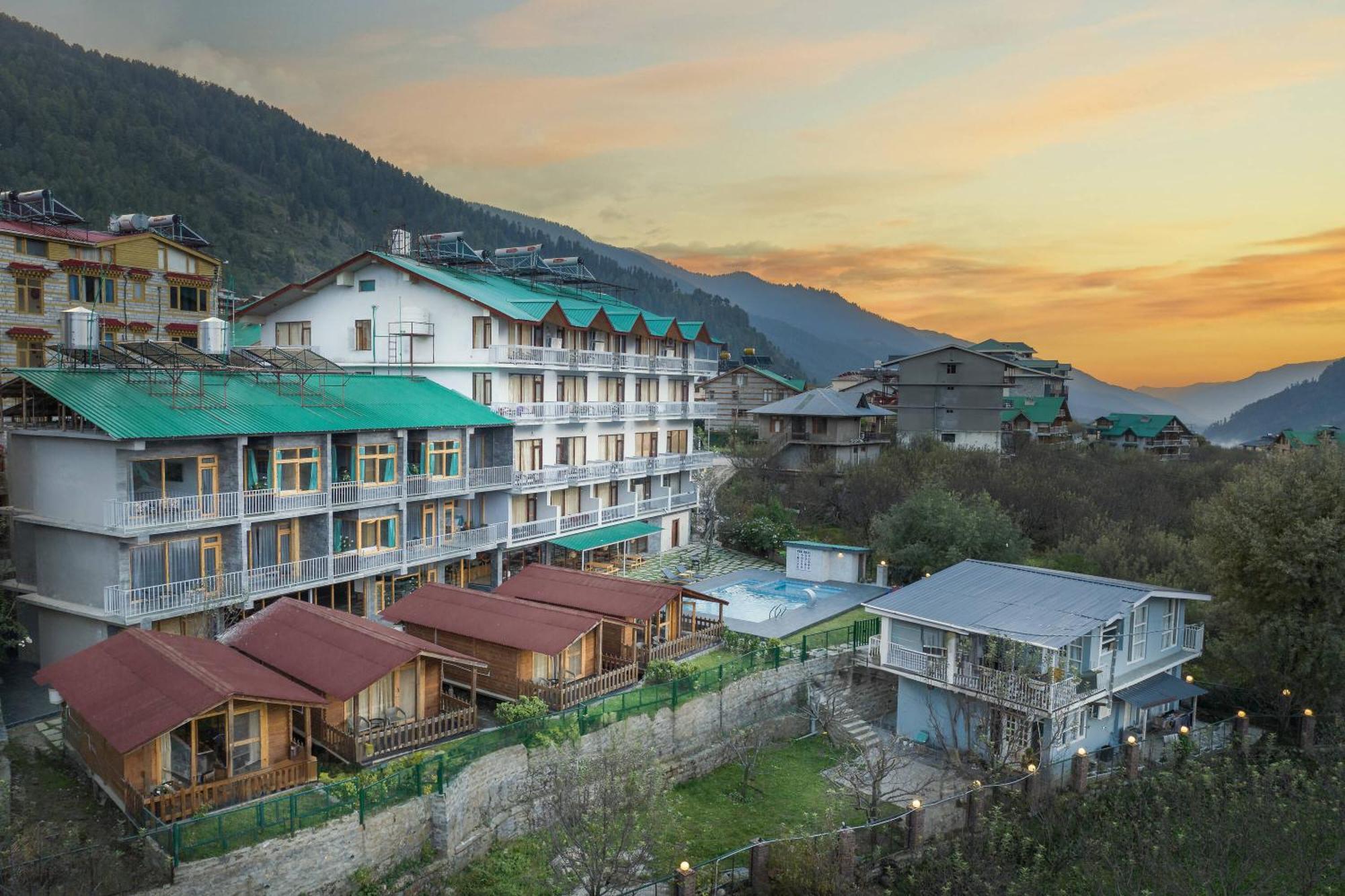 Echor Himalayan Heights Manali Hotel Екстериор снимка